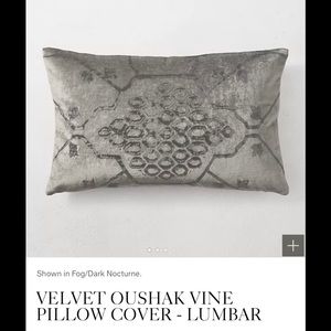 SOLD!Restoration hardware velvet pillow covers NEW